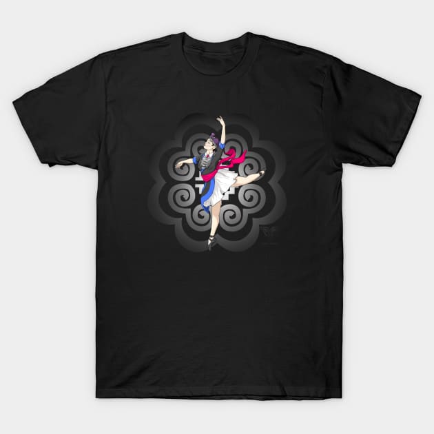 Hmong Girl Dancer Tee T-Shirt by VANH